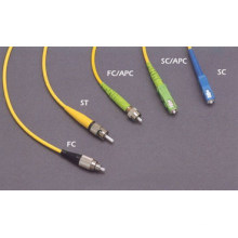 Cable de fibra óptica en varios